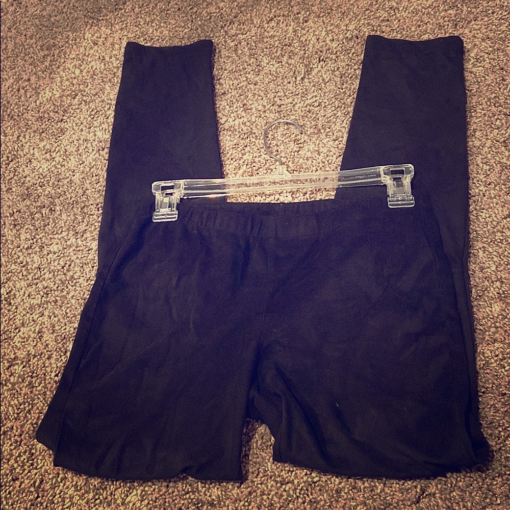 Suede like leggings